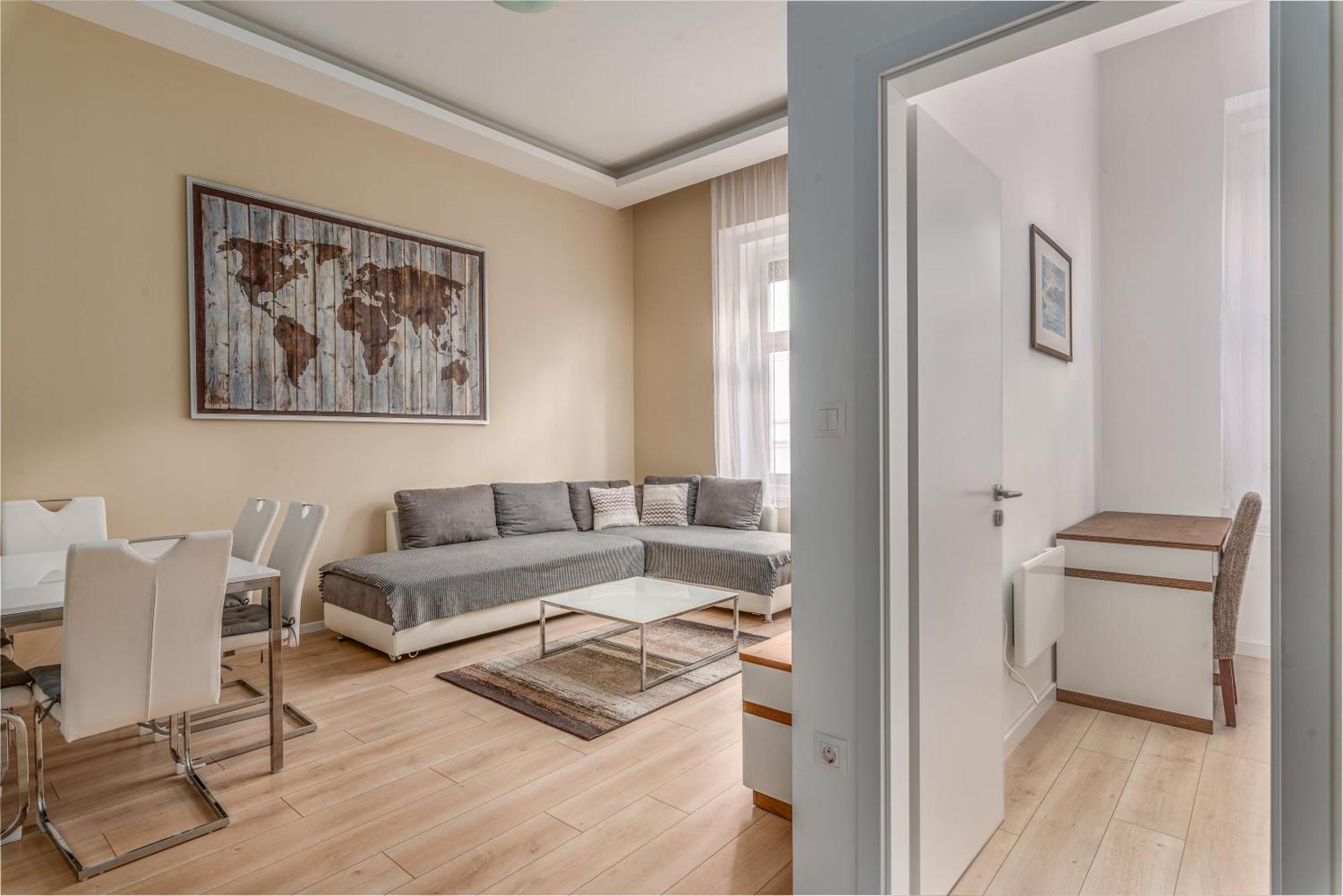 Apartment With 2 Bedrooms Near Gellert Thermal Bath Budapest Exterior foto